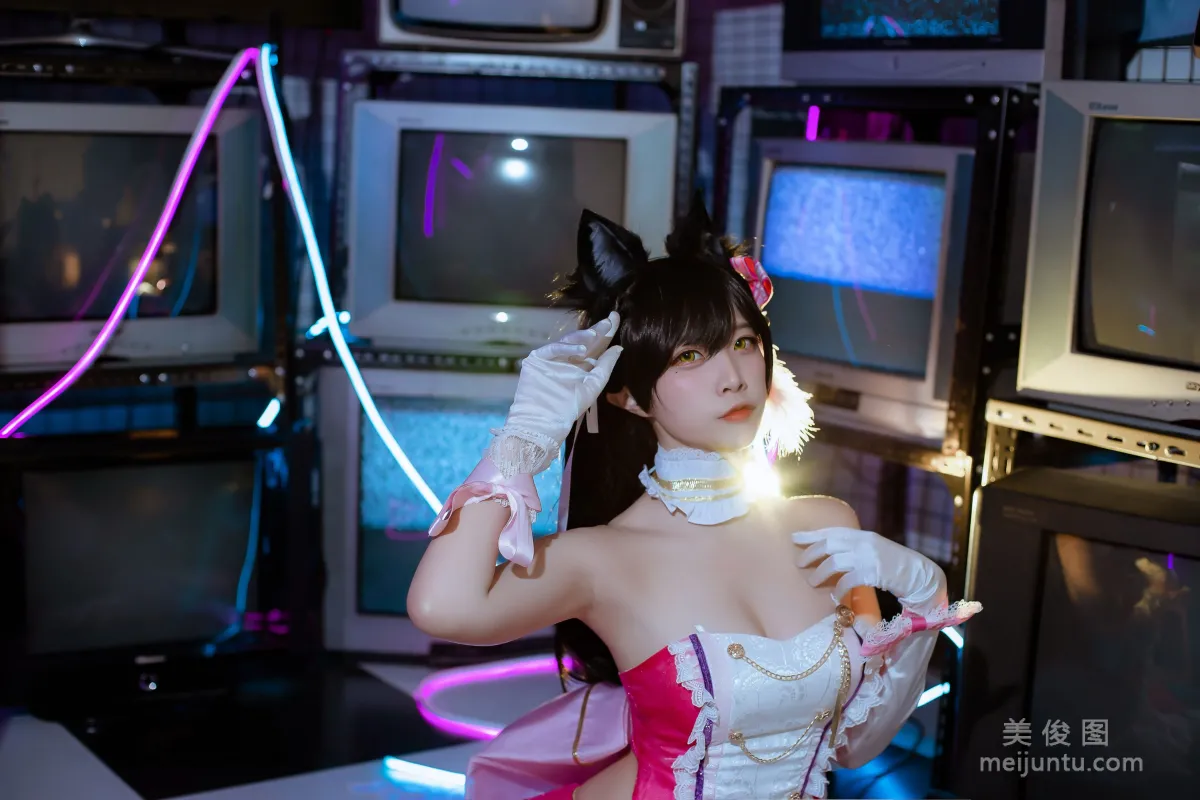 [Cosplay写真] 二佐Nisa - 犬之眷之碧蓝爱宕 打歌服14