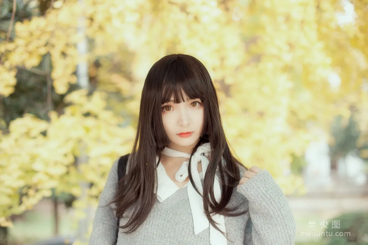 [Cosplay Photo] Guchuan kagura - Under the Ginkgo Tree photo 4
