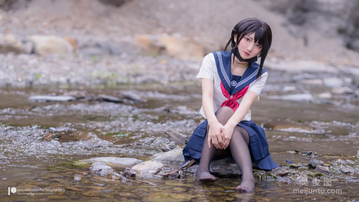 [Cosplay] Xiao Ding, Fantasy Factory - Maid, JK, School Swimsuit photo 50