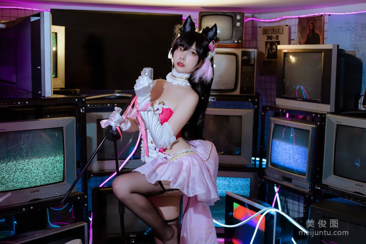 [Cosplay写真] 二佐Nisa - 犬之眷之碧蓝爱宕 打歌服8