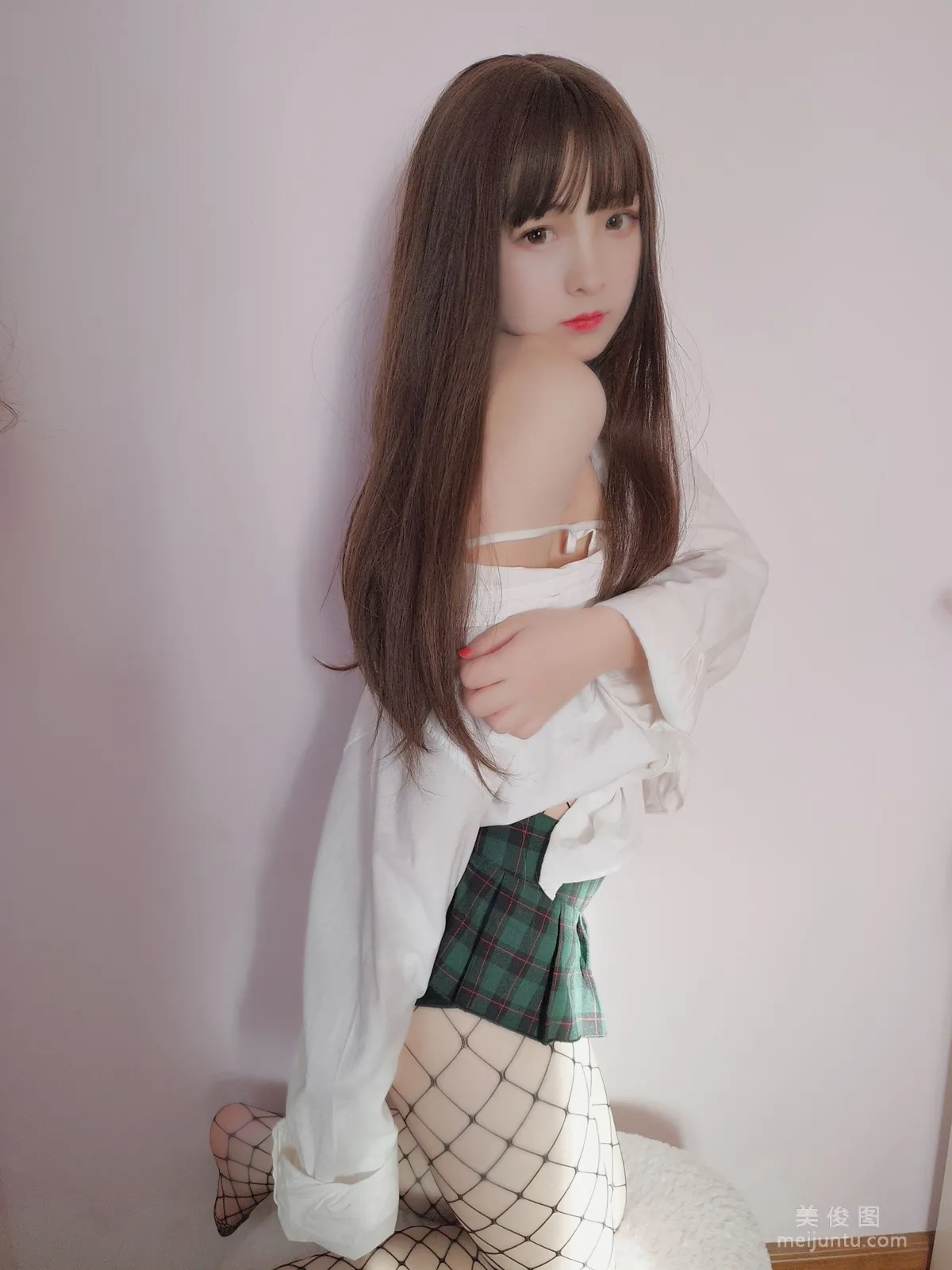 [Cosplay] 2D Beauty Guchuan kagura - Boyfriend Shirt photo 10