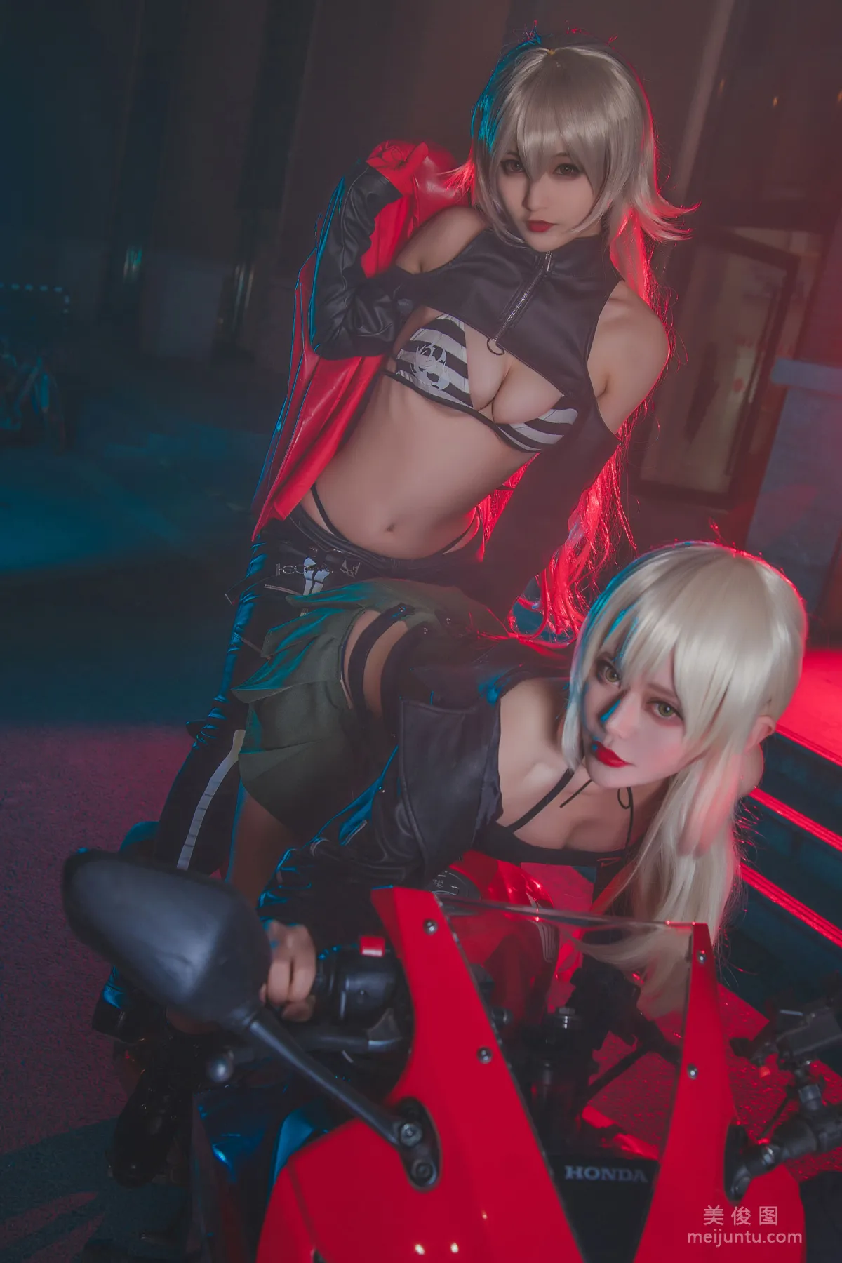 [Cosplay] Tieban Shaogui Wu w - Zhongshan Pier Black Jeanne and Black Saber Duo photo 21