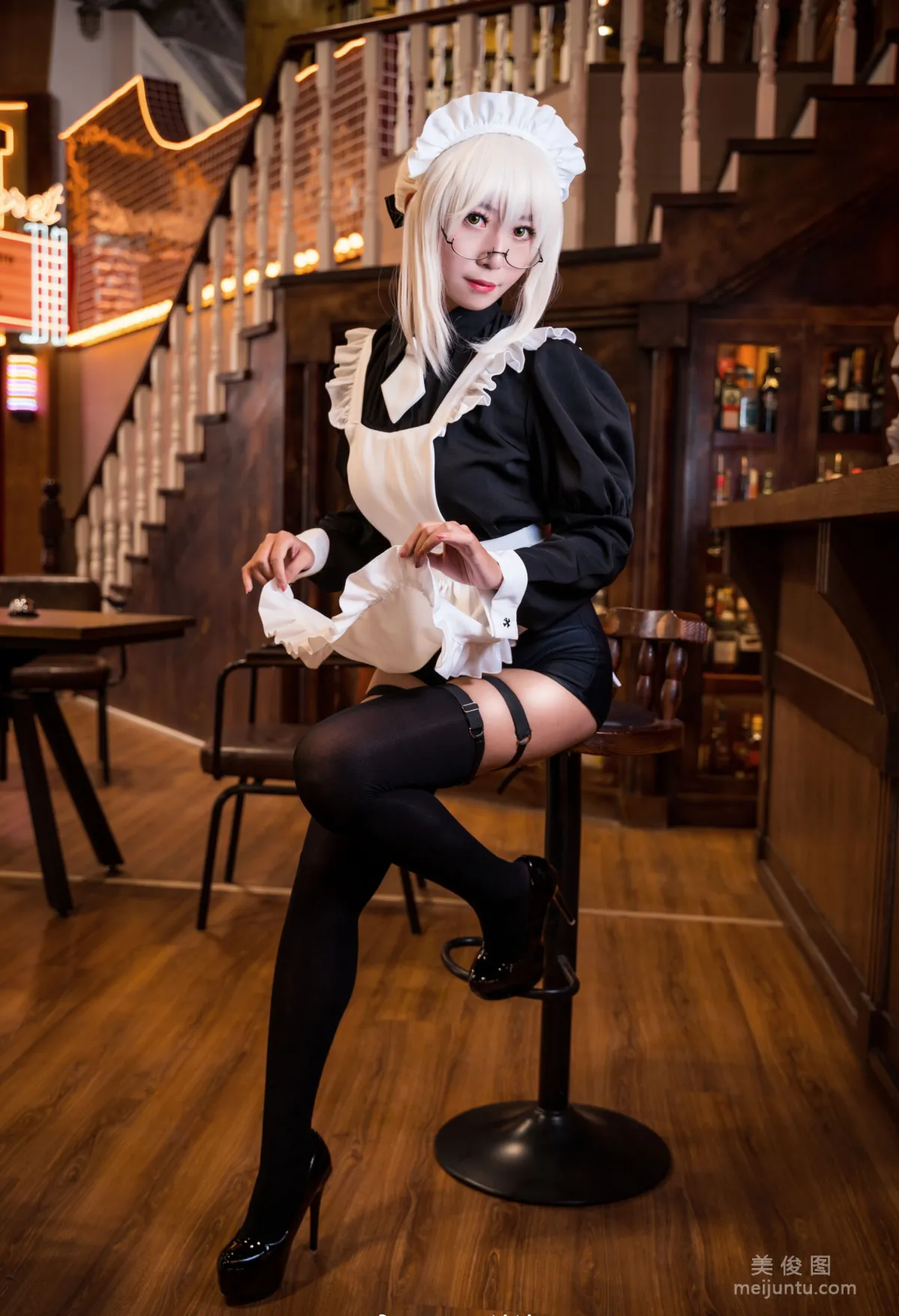 [Cosplay Photo] Money Lengleng - Type 95 Yu Linglong, Black Saber Maid photo 7