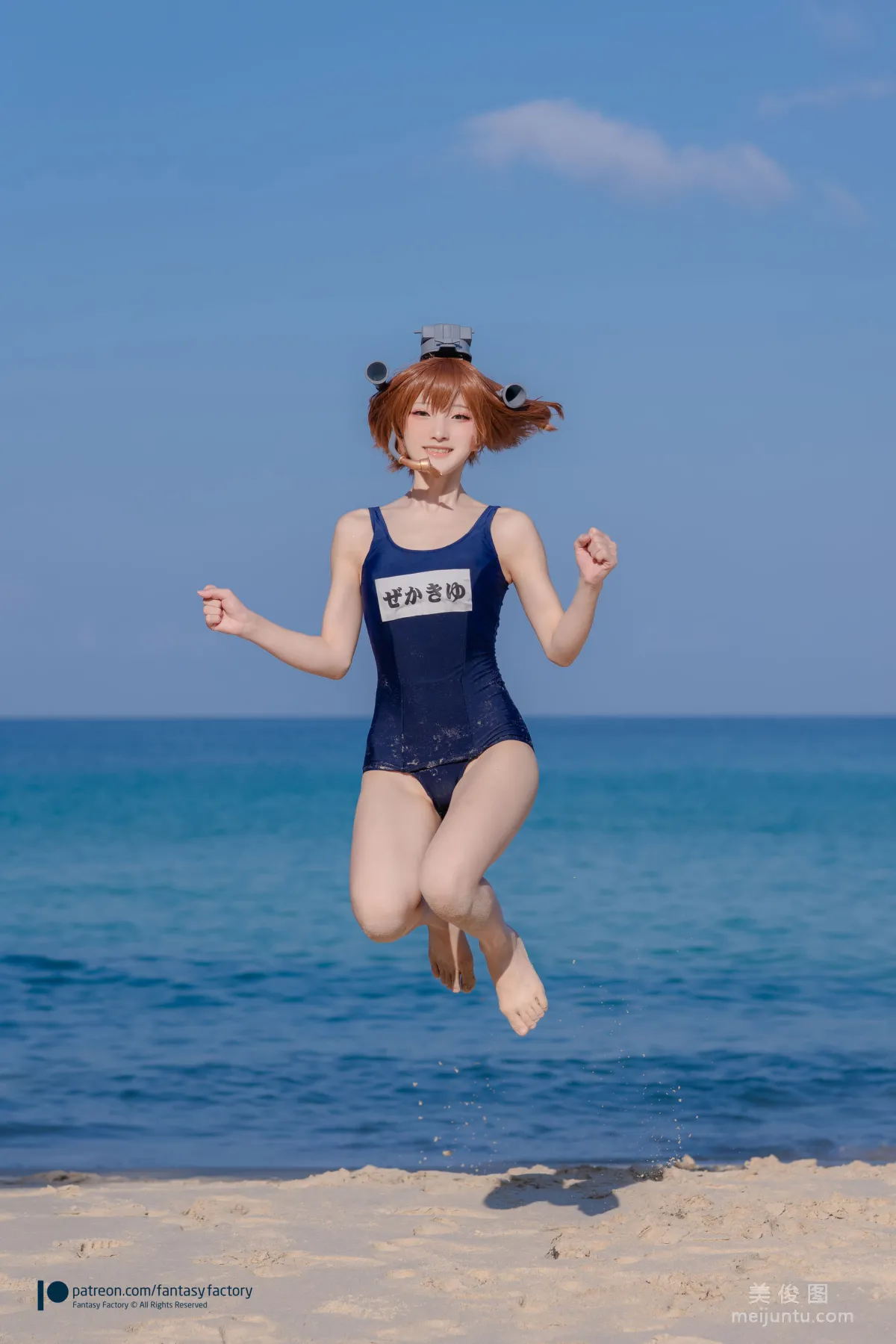 [Cosplay] Xiao Ding, Fantasy Factory - Maid, JK, School Swimsuit photo 31