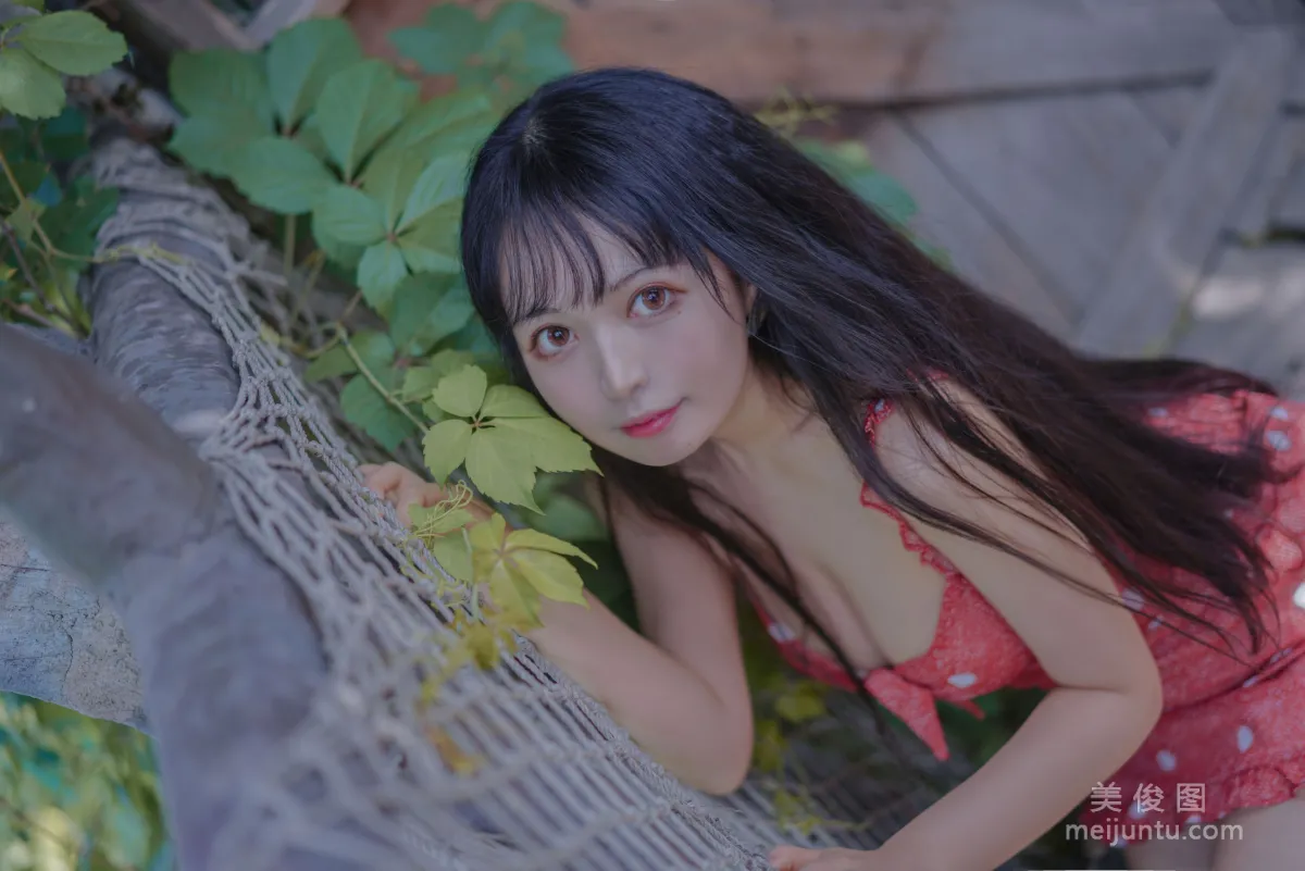 [Cosplay] Big-Eyed Cute Girl Heimaomao OvO - Strawberry photo 14