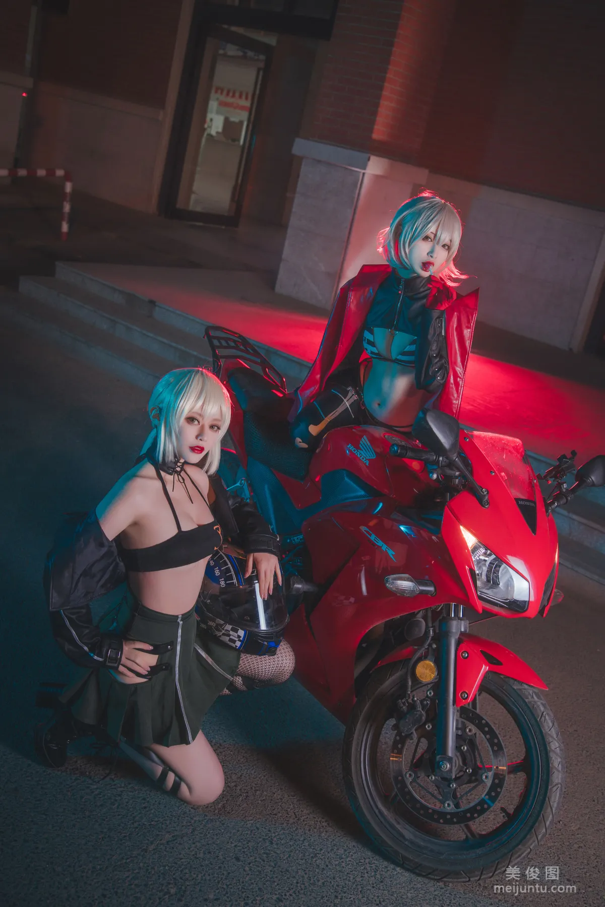 [Cosplay] Tieban Shaogui Wu w - Zhongshan Pier Black Jeanne and Black Saber Duo photo 18