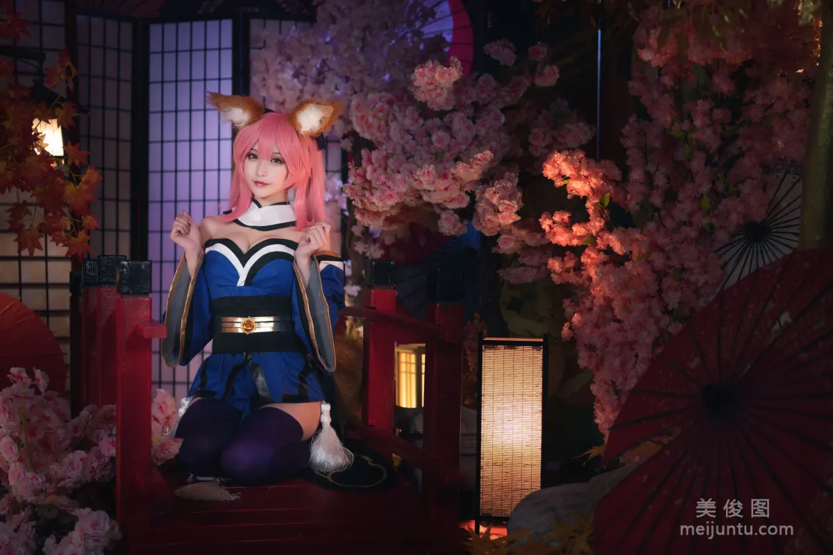 [Cosplay] Anime Blogger Tieban Shaogui Wu w - Tamamo no Mae Original Skin photo 30