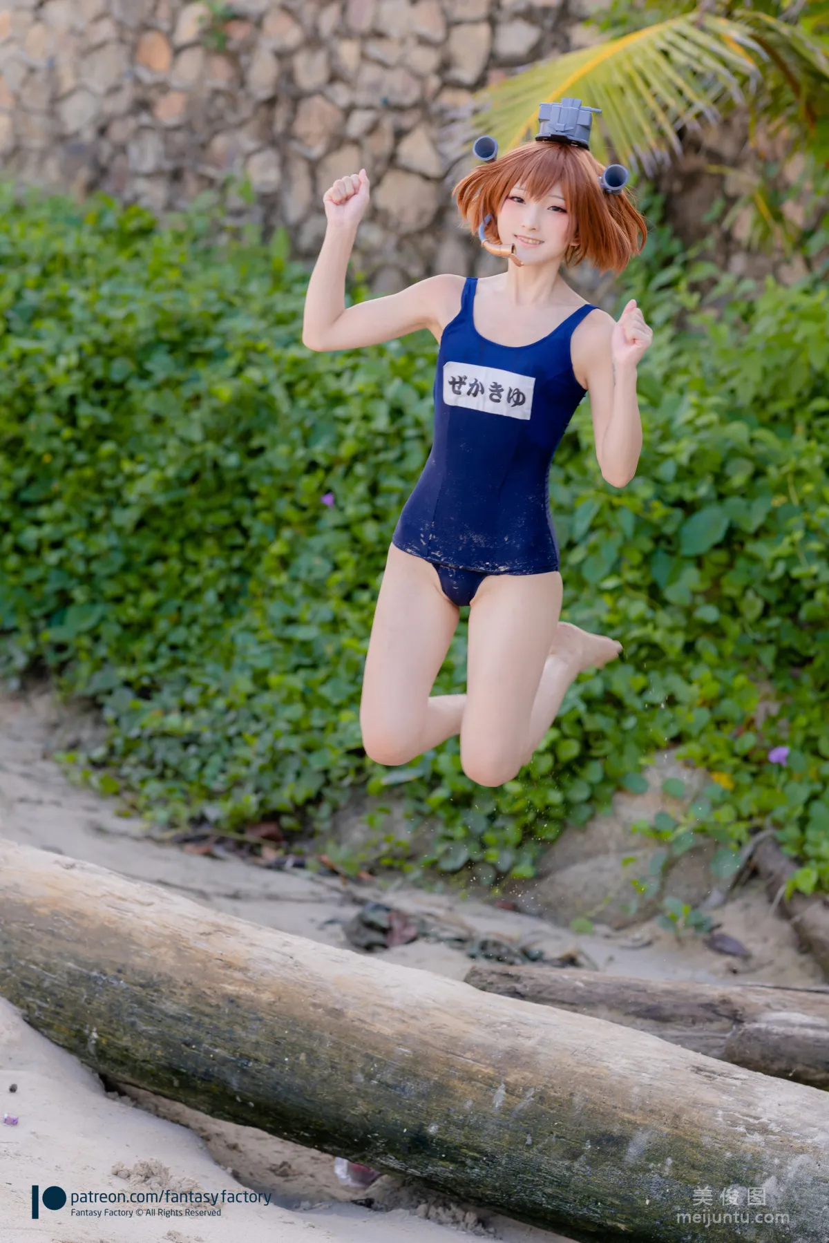 [Cosplay] Xiao Ding, Fantasy Factory - Maid, JK, School Swimsuit photo 26
