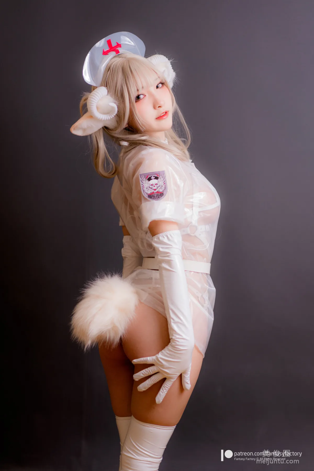 [Cosplay] Xiao Ding, Fantasy Factory, Nurse and School Swimsuit photo 77