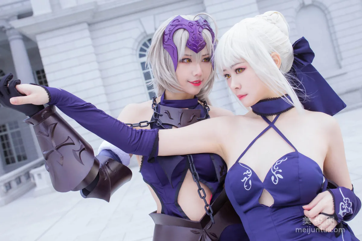 [Cosplay Photos] Coser Xuan-KaYa, Black Jeanne Black Ahoge photo 22