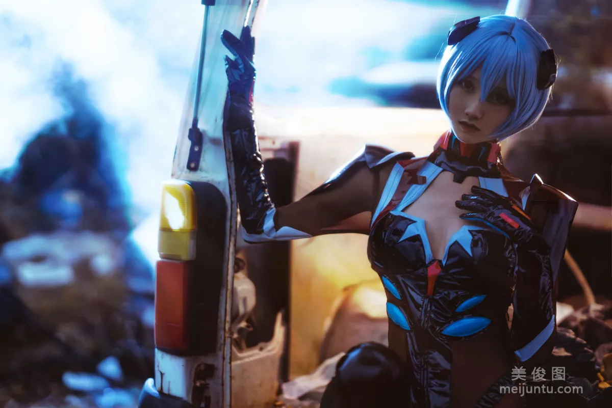 [Cosplay Photo Set] Mu Mianmian OwO - Rei Ayanami photo 15