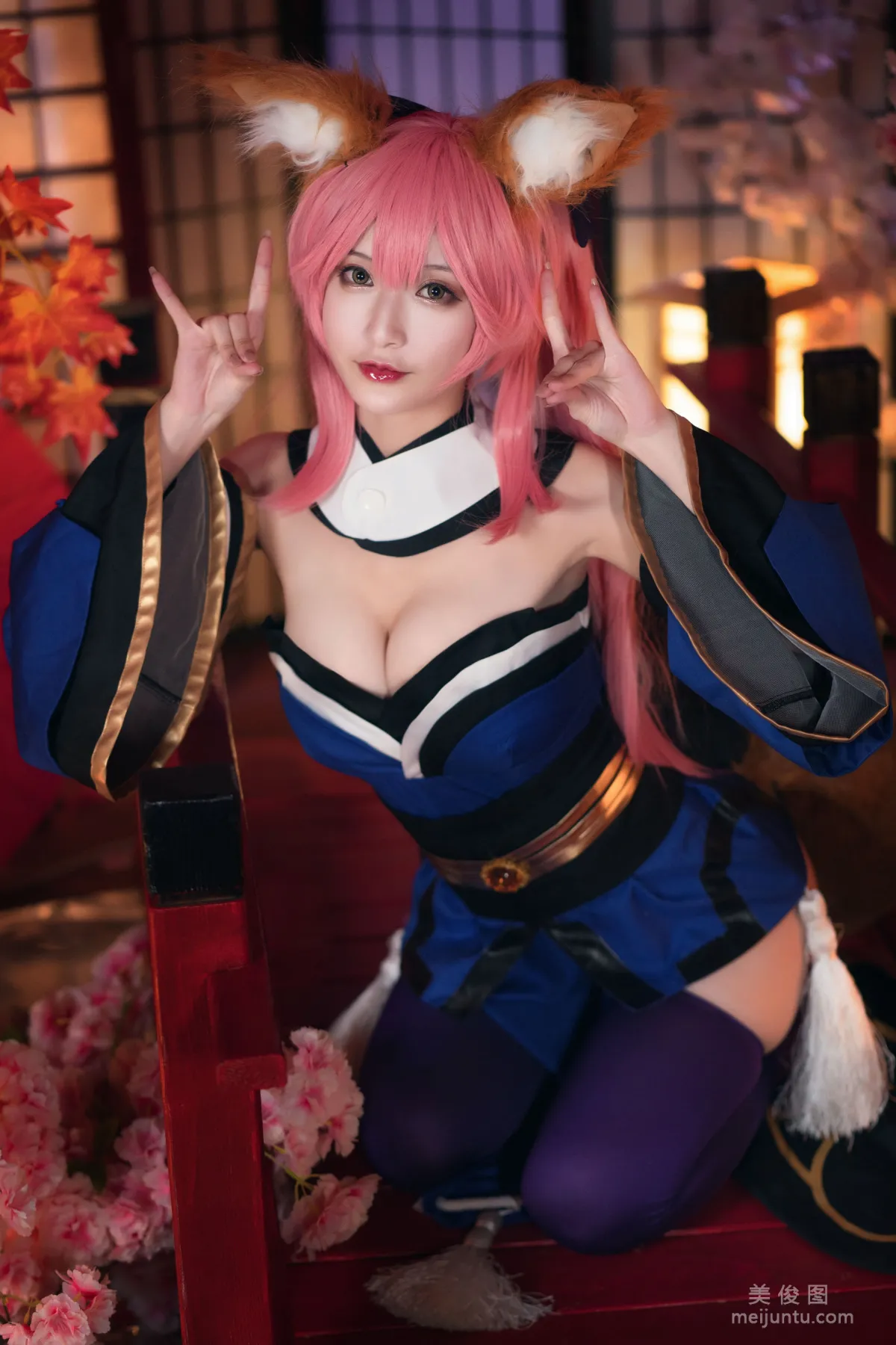 [Cosplay] Anime Blogger Tieban Shaogui Wu w - Tamamo no Mae Original Skin photo 27