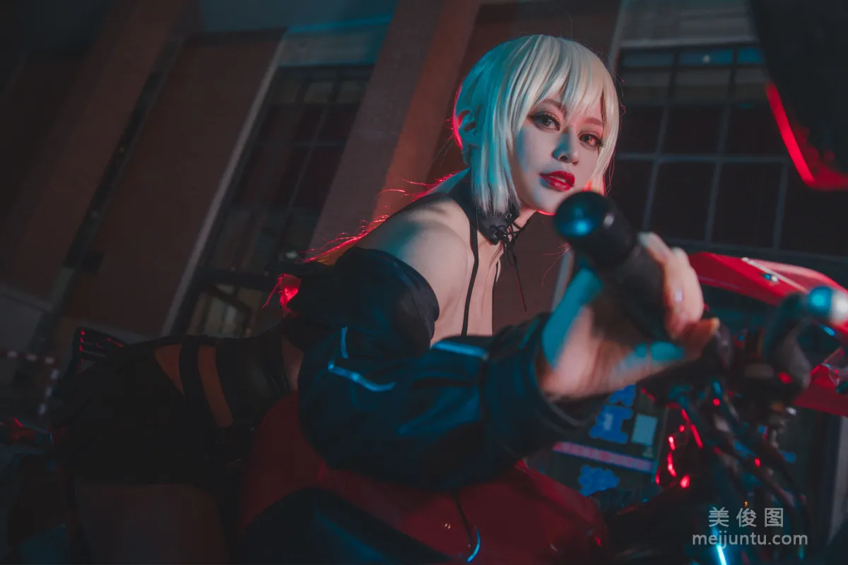 [Cosplay] Tieban Shaogui Wu w - Zhongshan Pier Black Jeanne and Black Saber Duo photo 13