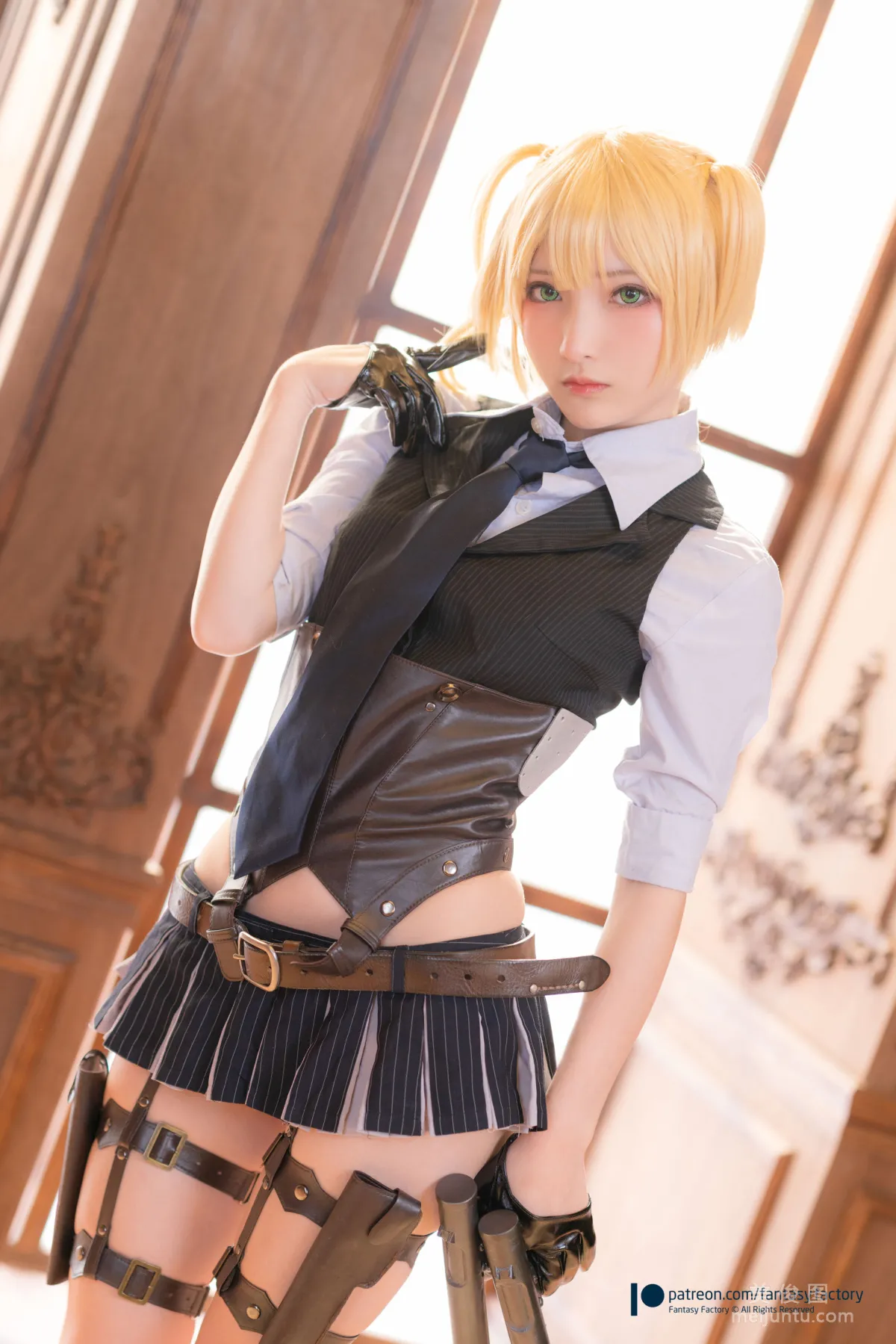[Cosplay] Xiao Ding, Fantasy Factory, Nurse and School Swimsuit photo 40