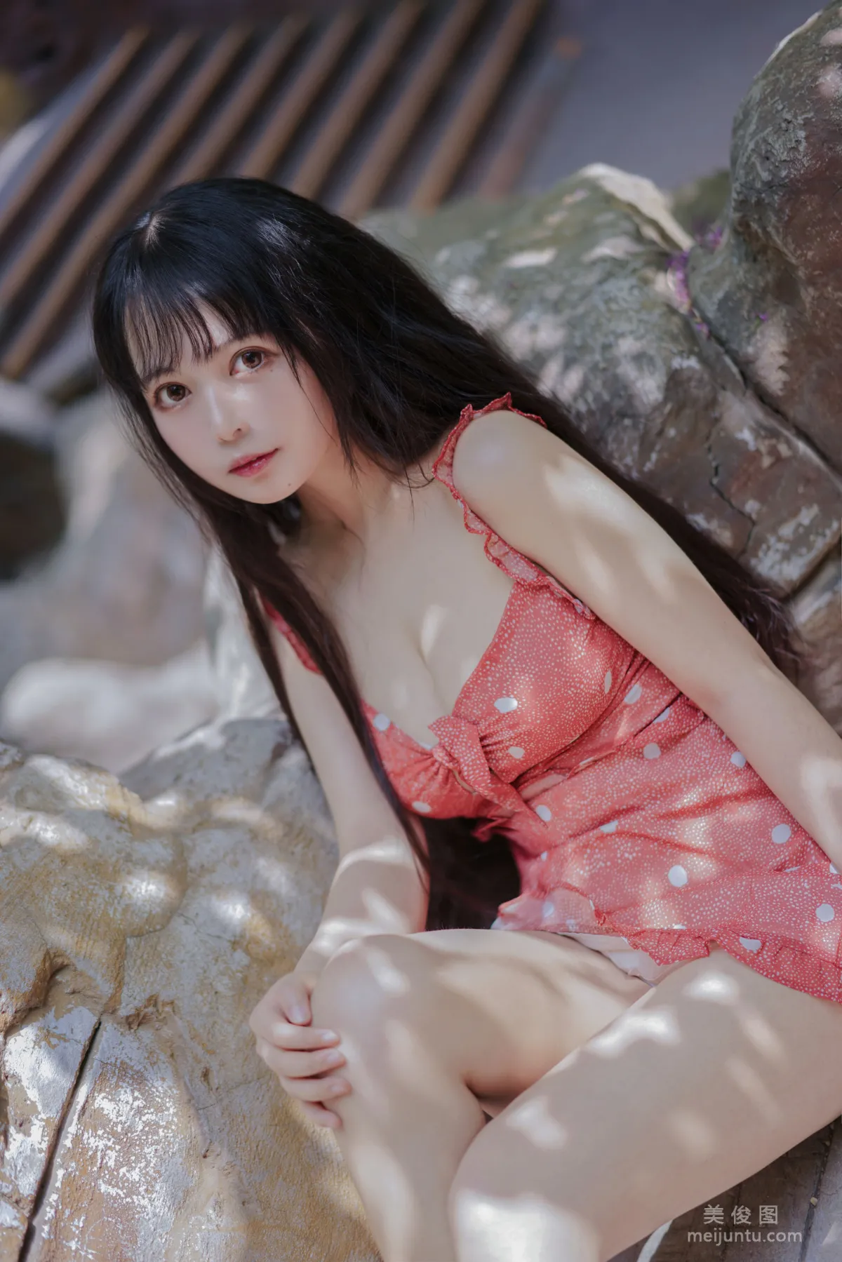 [Cosplay] Big-Eyed Cute Girl Heimaomao OvO - Strawberry photo 27