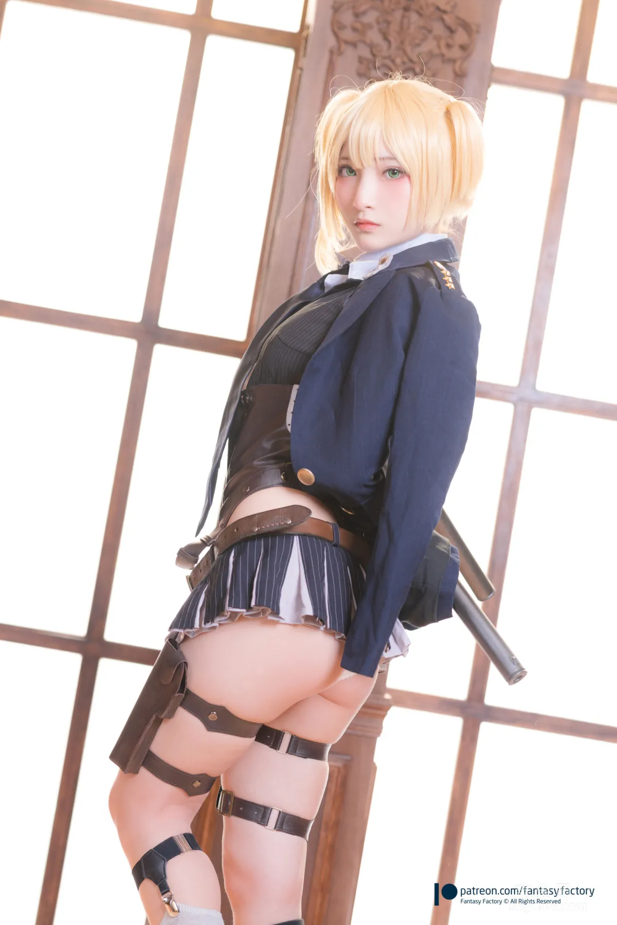 [Cosplay] Xiao Ding, Fantasy Factory, Nurse and School Swimsuit photo 38