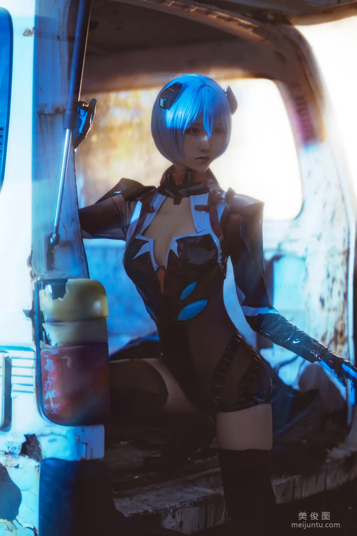 [Cosplay Photo Set] Mu Mianmian OwO - Rei Ayanami photo 10