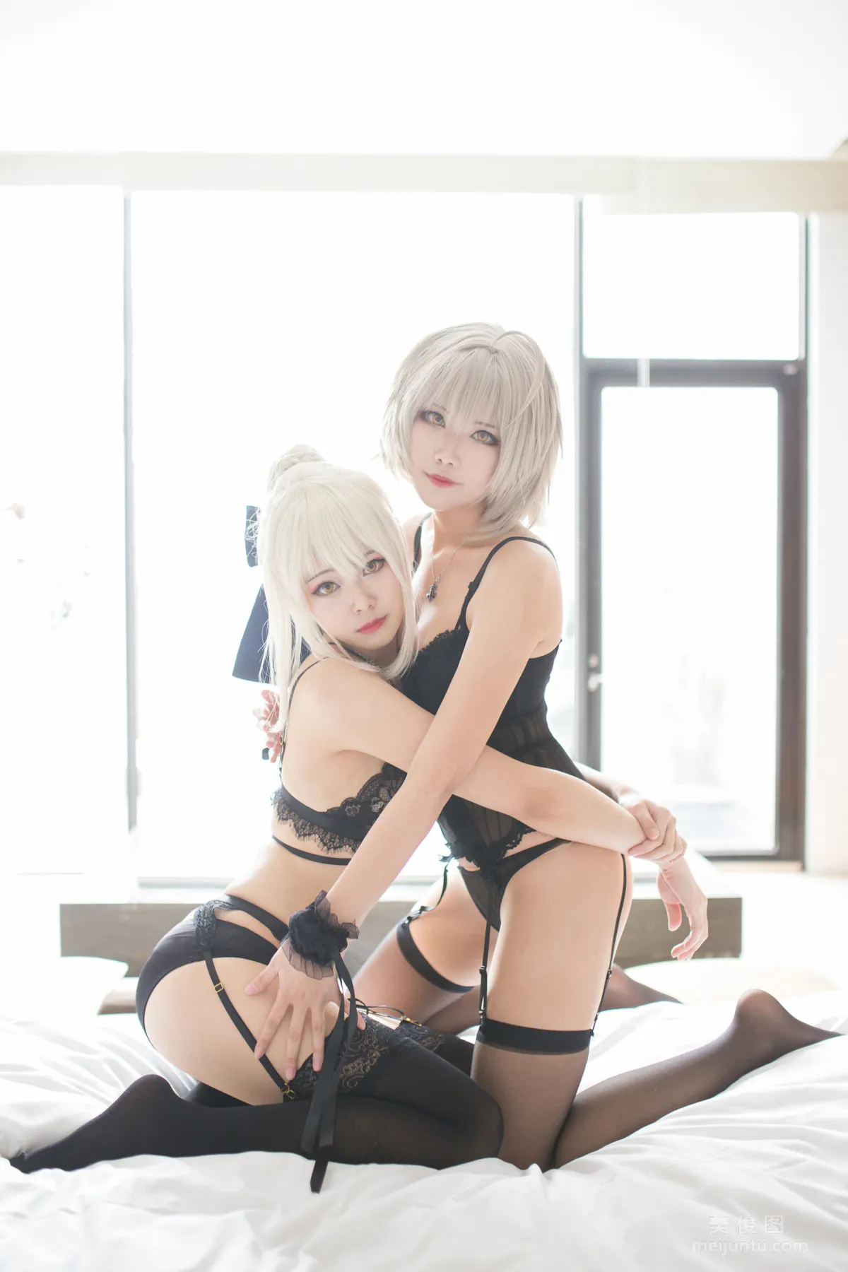 [Cosplay] Xuan KaYa - Black Jeanne Black Alter Lingerie photo 24