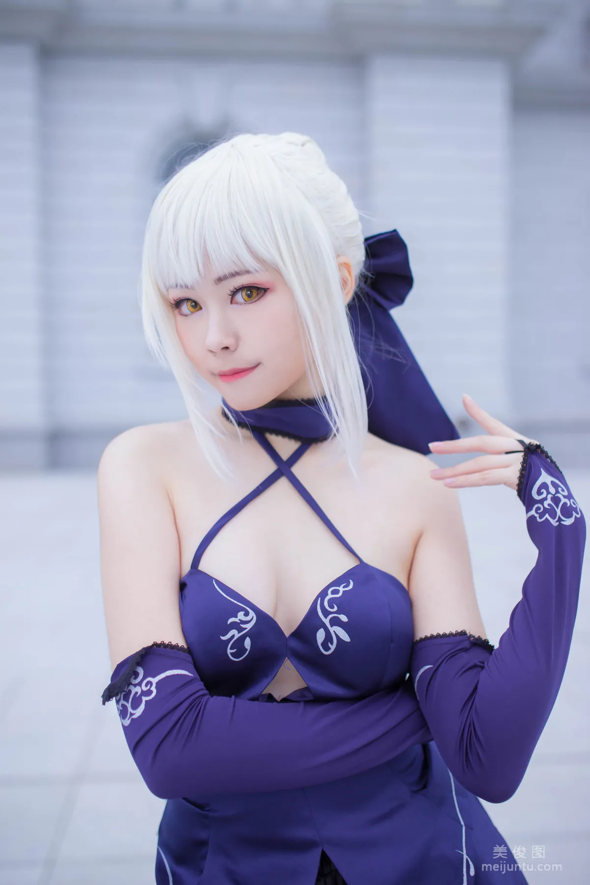 [Cosplay Photos] Coser Xuan-KaYa, Black Jeanne Black Ahoge photo 28