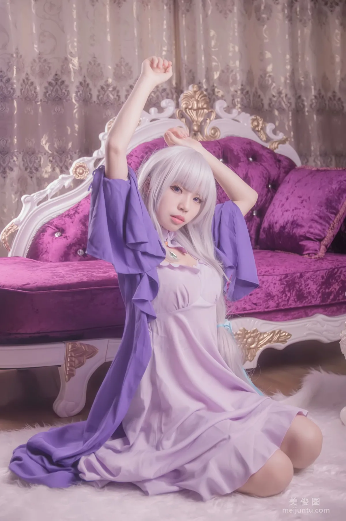 [Cosplay] Baiyi Zijiao Zhu - Re:Zero - Starting Life in Another World Emilia photo 6