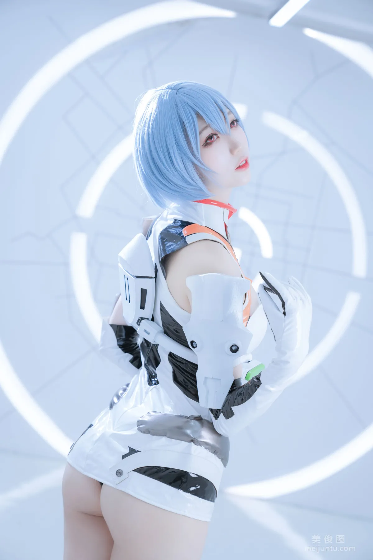 [Cosplay] Zhouji Shike Aitu Tu - Ayanami Rei White Battle photo 15