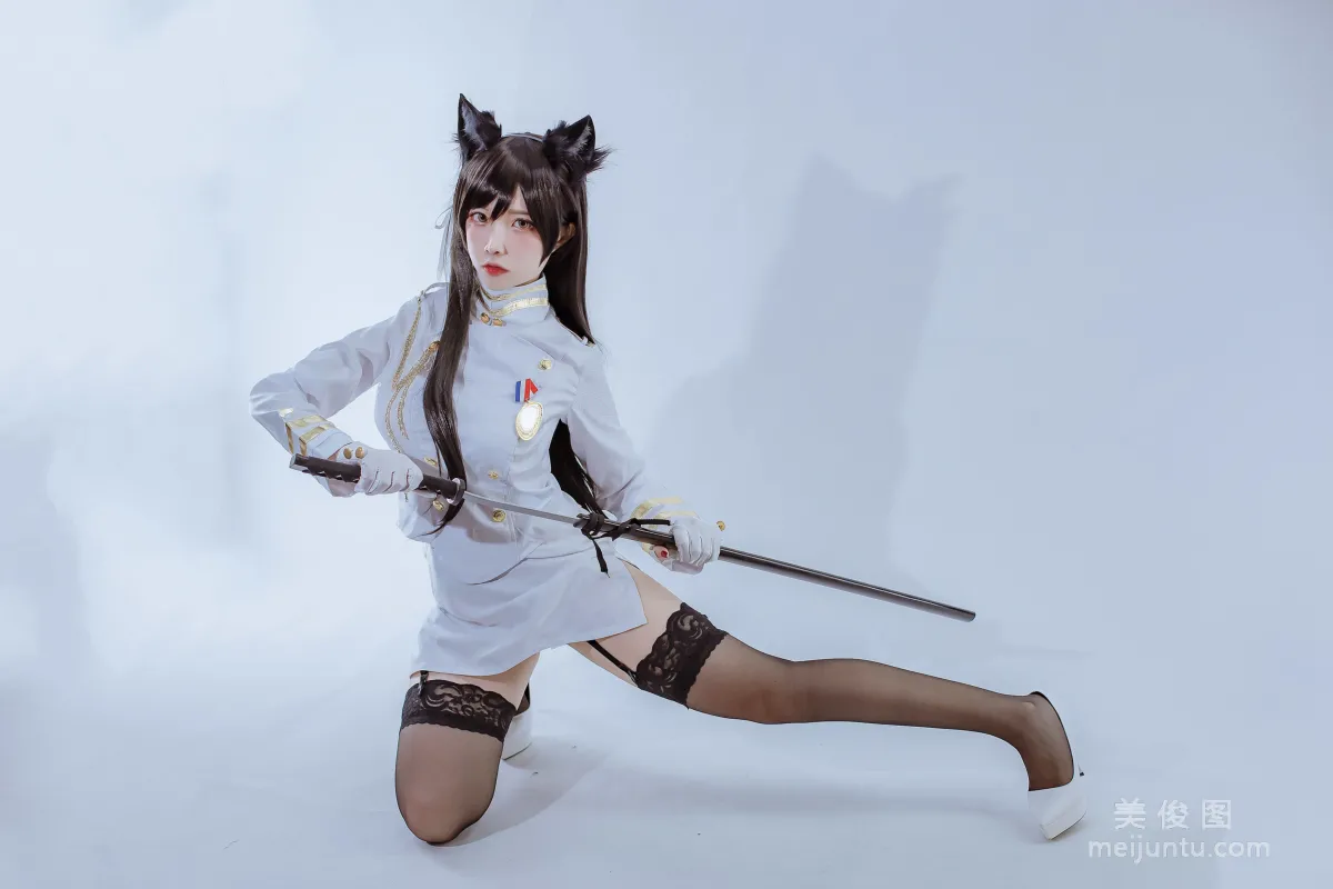 [Cosplay] 二佐Nisa - 犬之眷之碧蓝爱宕 军装9