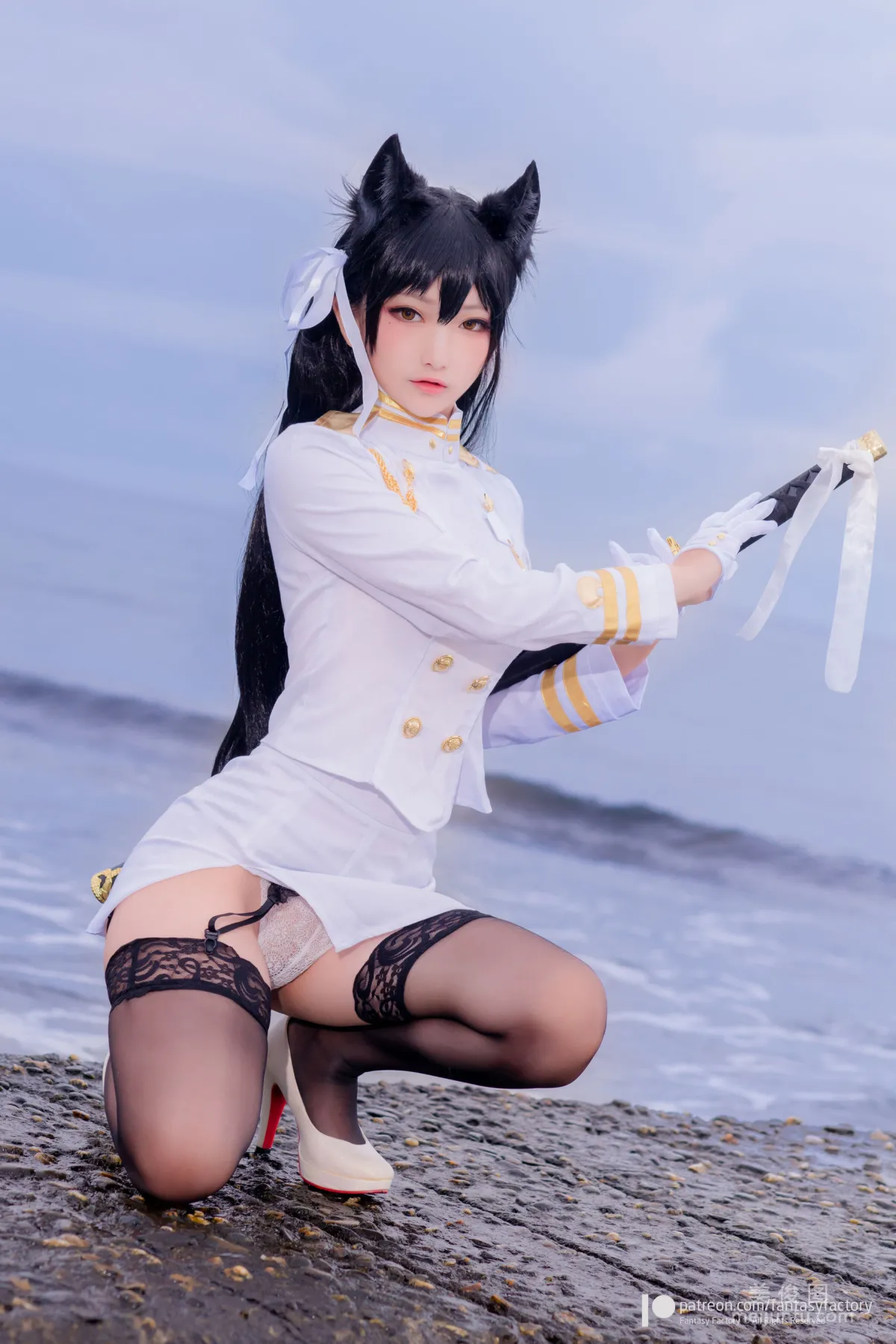 [Cosplay] Xiao Ding, Fantasy Factory, Azur Lane Kimono Photo Set photo 56