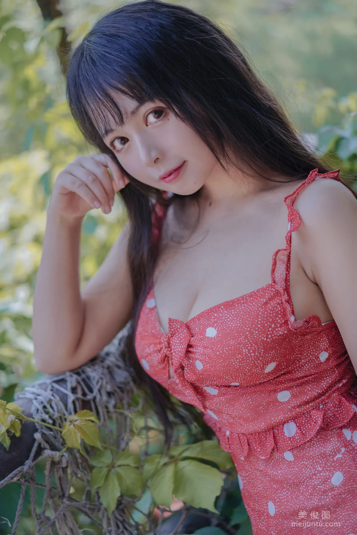 [Cosplay] Big-Eyed Cute Girl Heimaomao OvO - Strawberry photo 21