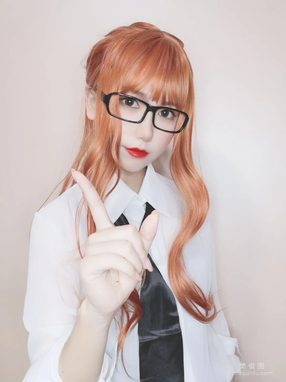 [Cosplay] 芋圆侑子SJ_ - 黑丝女教师 写真集1