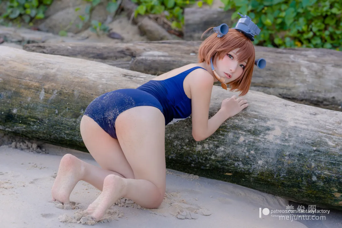 [Cosplay] Xiao Ding, Fantasy Factory - Maid, JK, School Swimsuit photo 27
