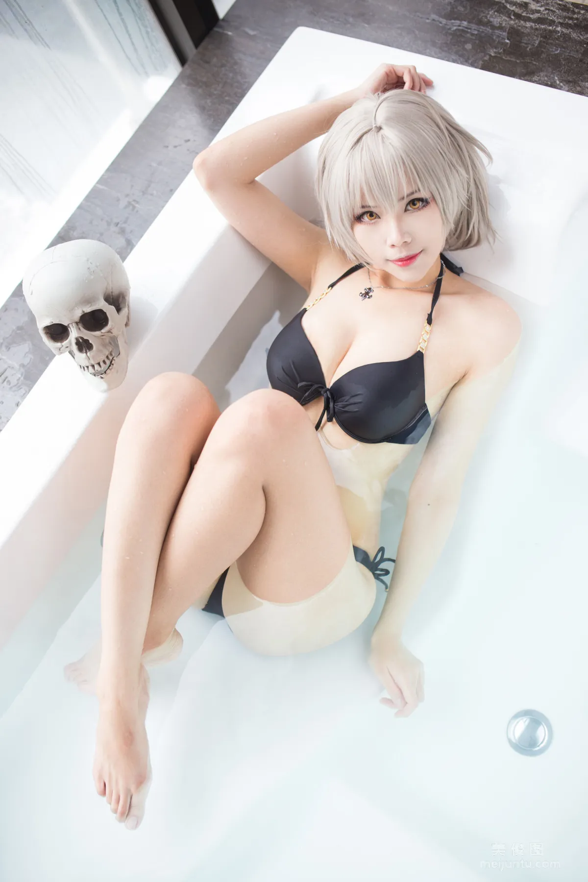 [Cosplay] Xuan KaYa - Black Jeanne Black Alter Lingerie photo 65