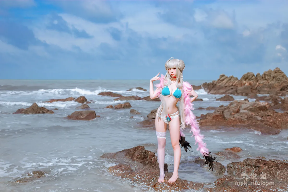 [Cosplay] 二佐Nisa - 碧蓝可畏泳装 写真集2