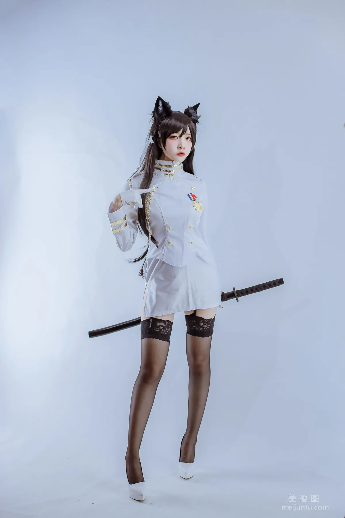 [Cosplay] 二佐Nisa - 犬之眷之碧蓝爱宕 军装2