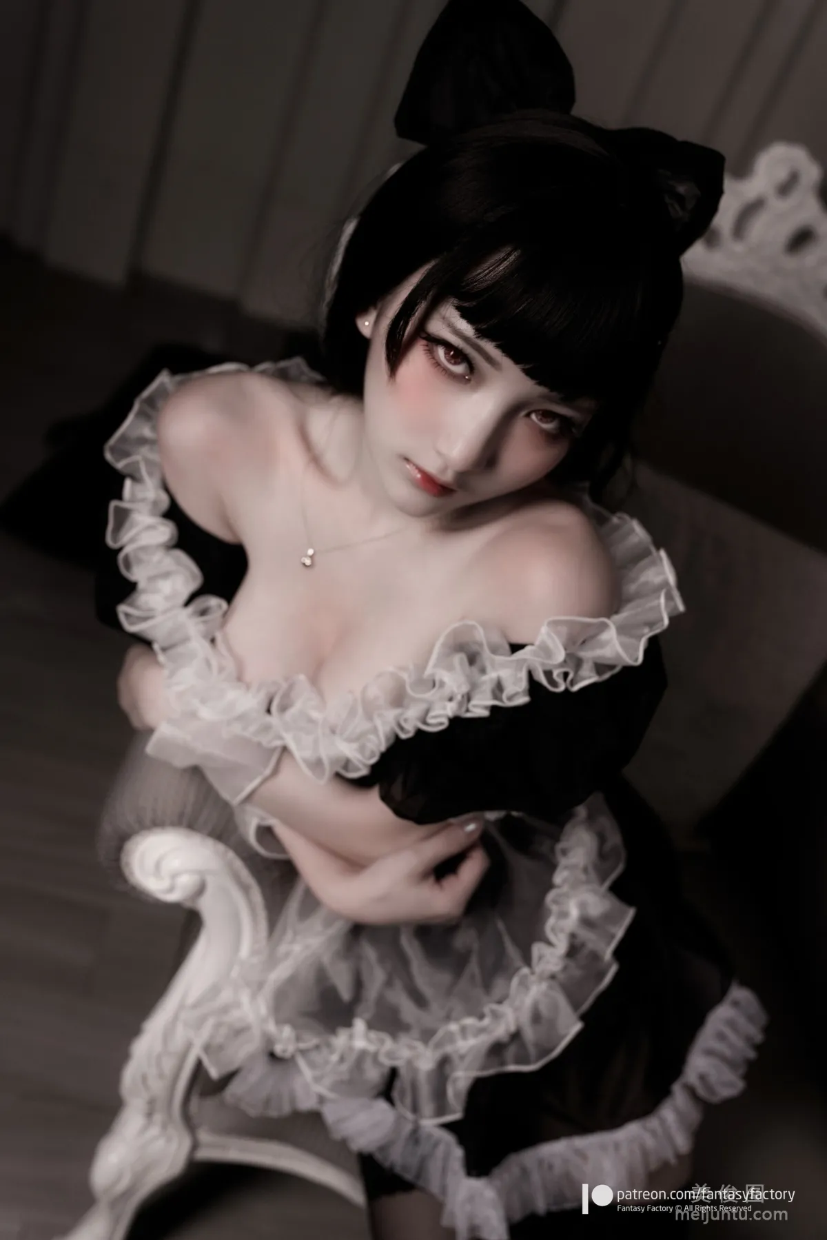 [Cosplay] Xiao Ding, Fantasy Factory - Maid, JK, School Swimsuit photo 121