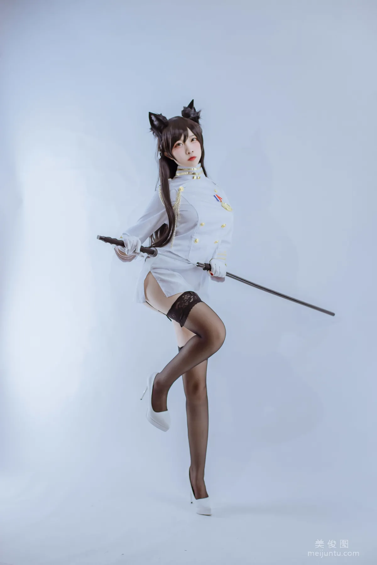 [Cosplay] 二佐Nisa - 犬之眷之碧蓝爱宕 军装4