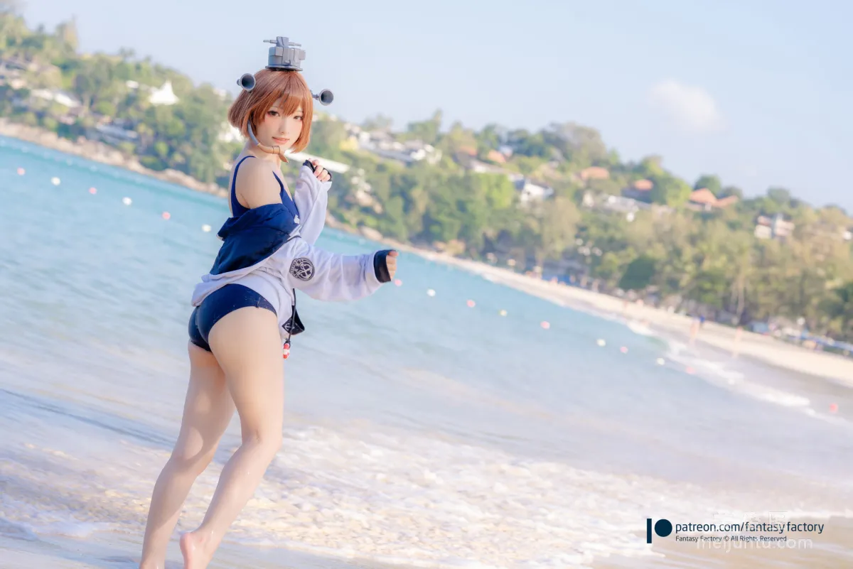 [Cosplay] Xiao Ding, Fantasy Factory - Maid, JK, School Swimsuit photo 21