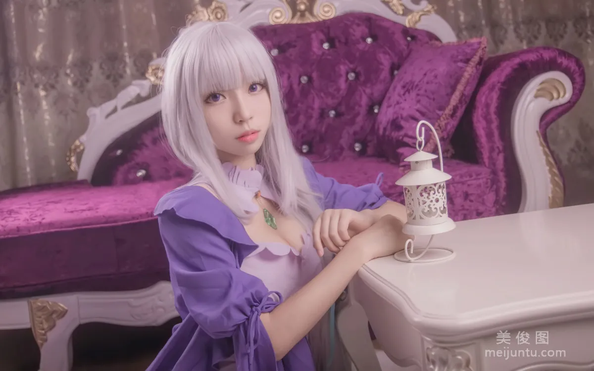 [Cosplay] Baiyi Zijiao Zhu - Re:Zero - Starting Life in Another World Emilia photo 5