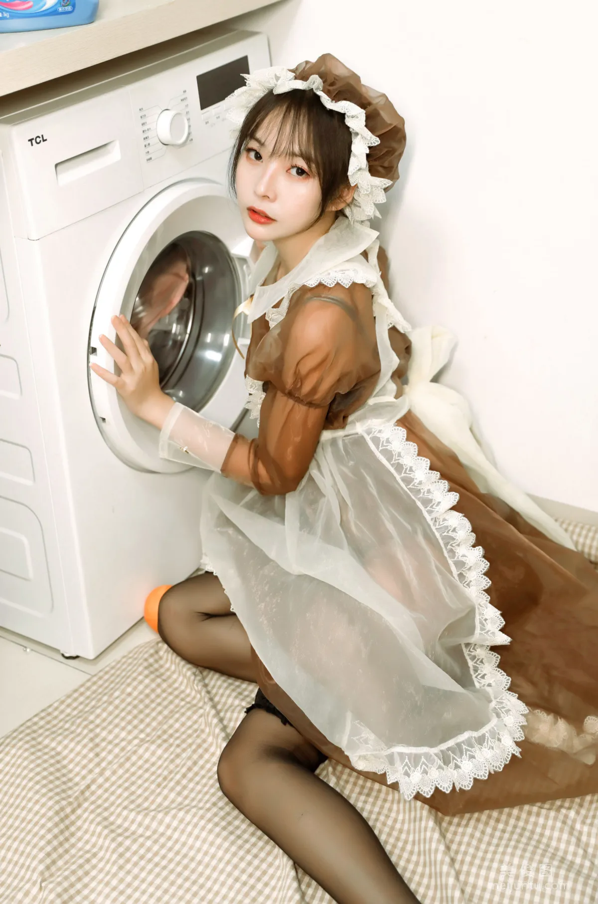 [Cosplay] Suyan Yana Yi - Cute Maid Outfit photo 4
