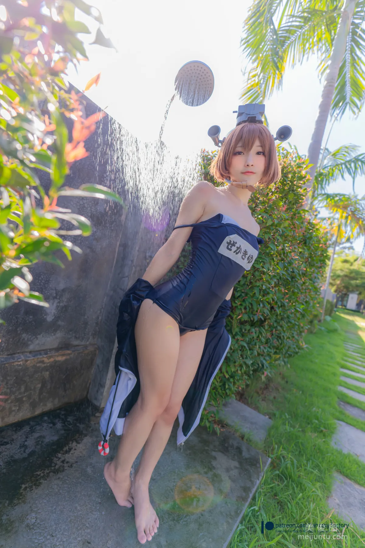 [Cosplay] Xiao Ding, Fantasy Factory - Maid, JK, School Swimsuit photo 44