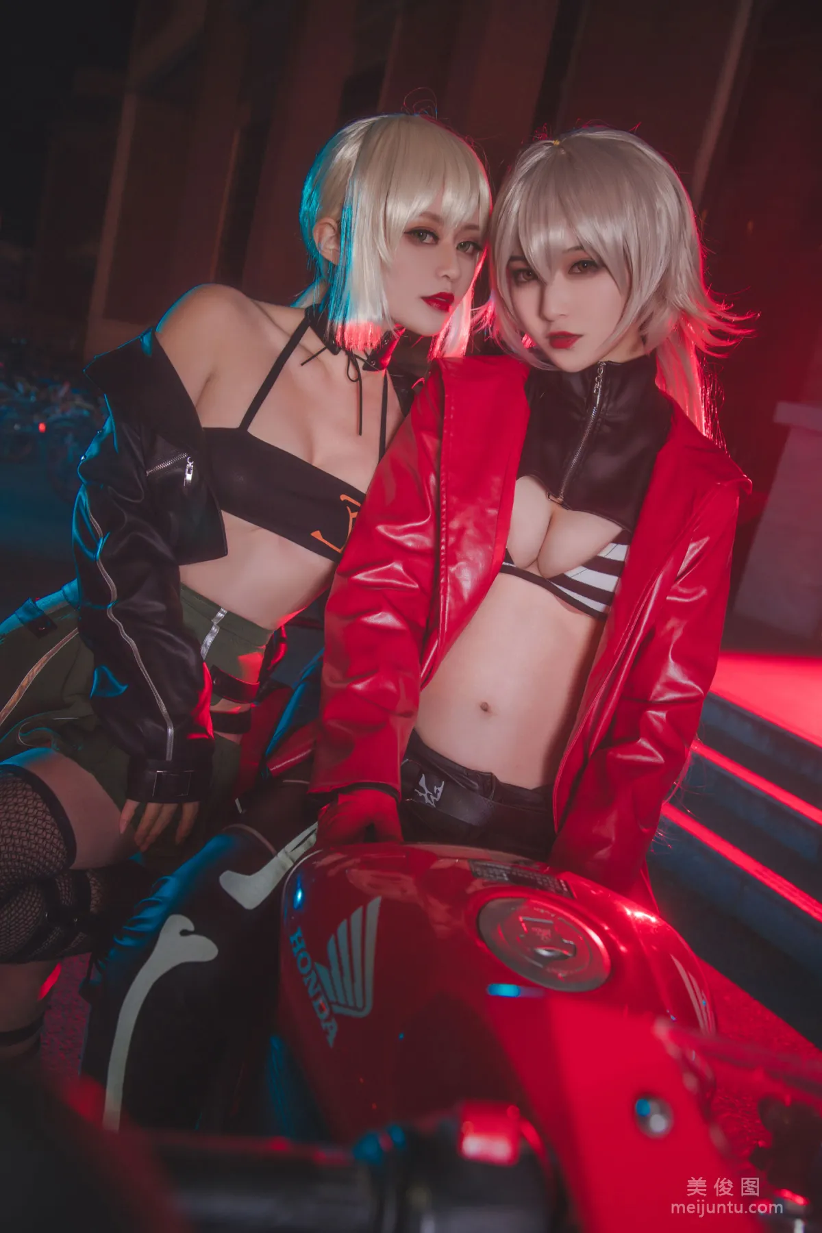 [Cosplay] Tieban Shaogui Wu w - Zhongshan Pier Black Jeanne and Black Saber Duo photo 22
