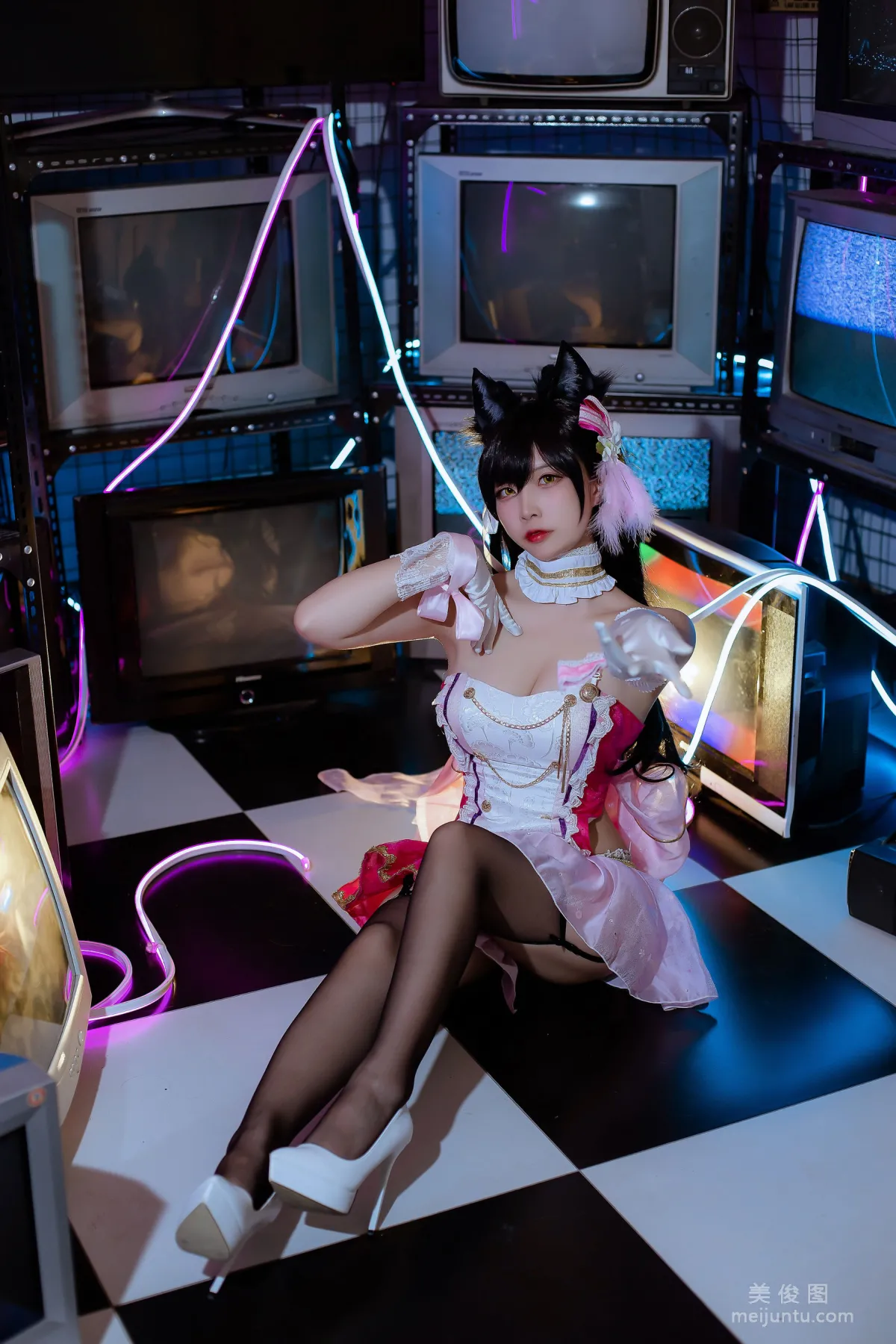 [Cosplay写真] 二佐Nisa - 犬之眷之碧蓝爱宕 打歌服10