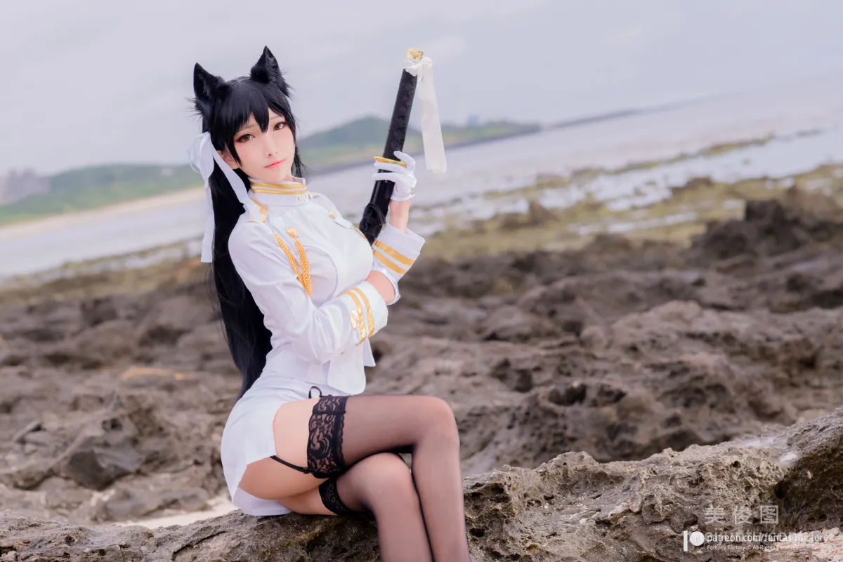 [Cosplay] Xiao Ding, Fantasy Factory, Azur Lane Kimono Photo Set photo 59