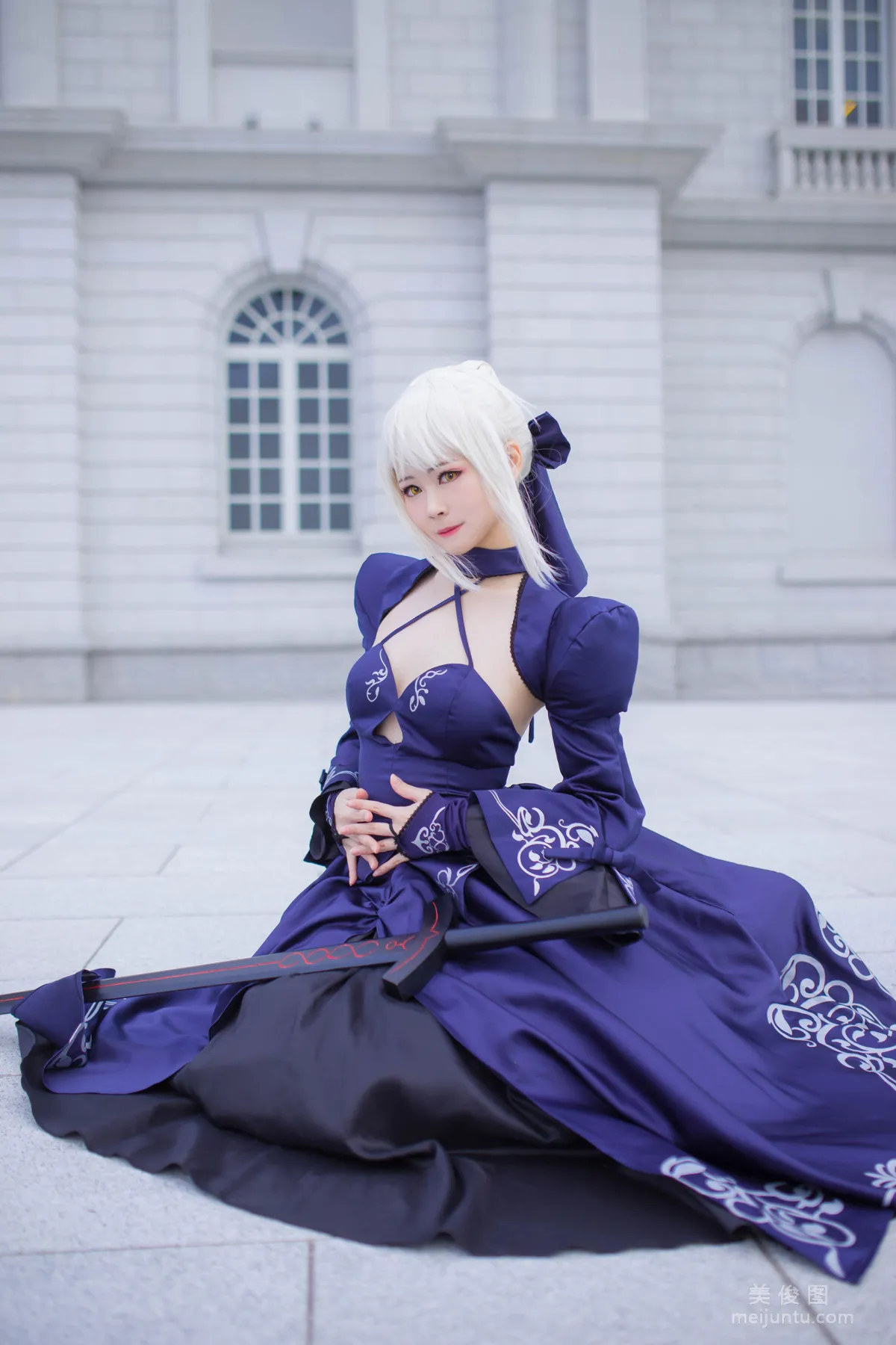 [Cosplay Photos] Coser Xuan-KaYa, Black Jeanne Black Ahoge photo 17