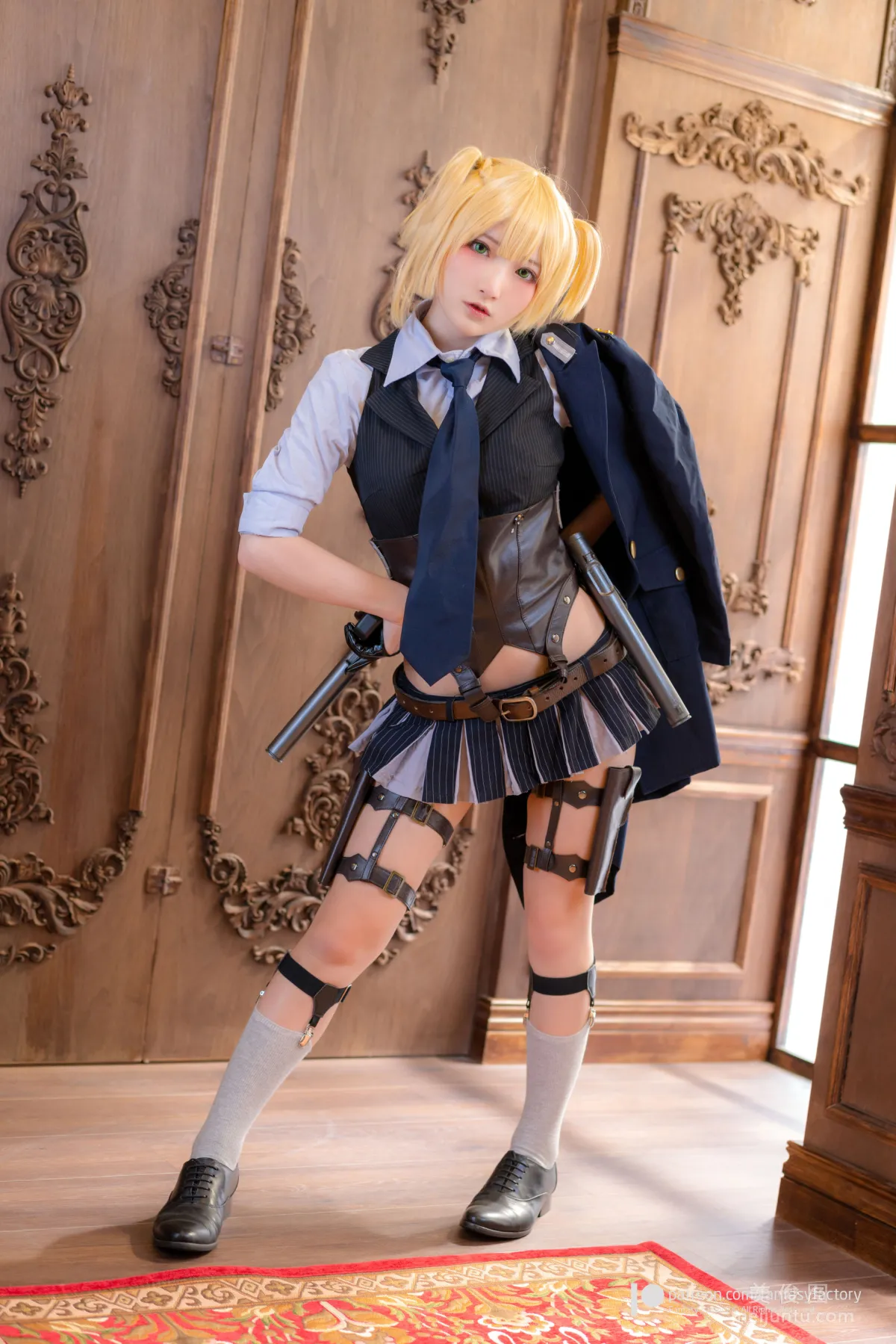 [Cosplay] Xiao Ding, Fantasy Factory, Nurse and School Swimsuit photo 35