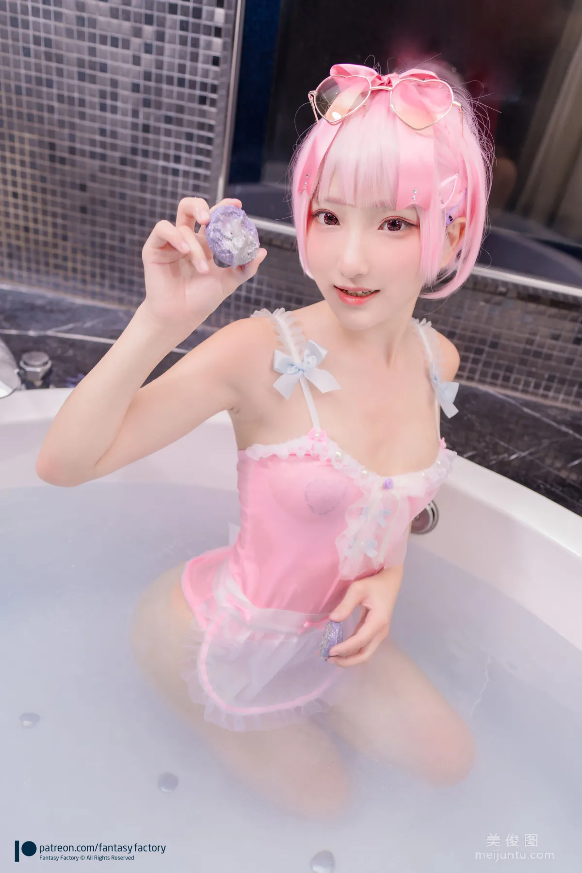 [Cosplay写真] 小丁 《Fantasy Factory》 - 小可爱 兔耳 魔女 写真集77
