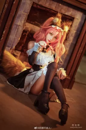 [Cosplay寫真] 奶獅不咬人 - 玉藻前