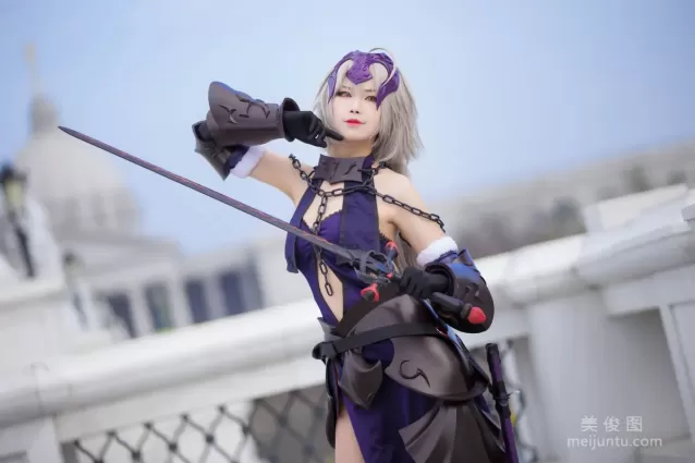 [Cosplay寫真] Coser萱-KaYa - 黑貞 黑呆毛