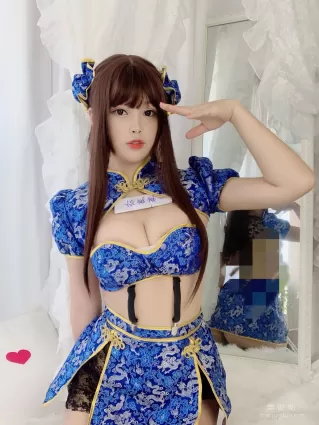 [Cosplay] 萌系小姐姐-白烨- - 功夫旗袍