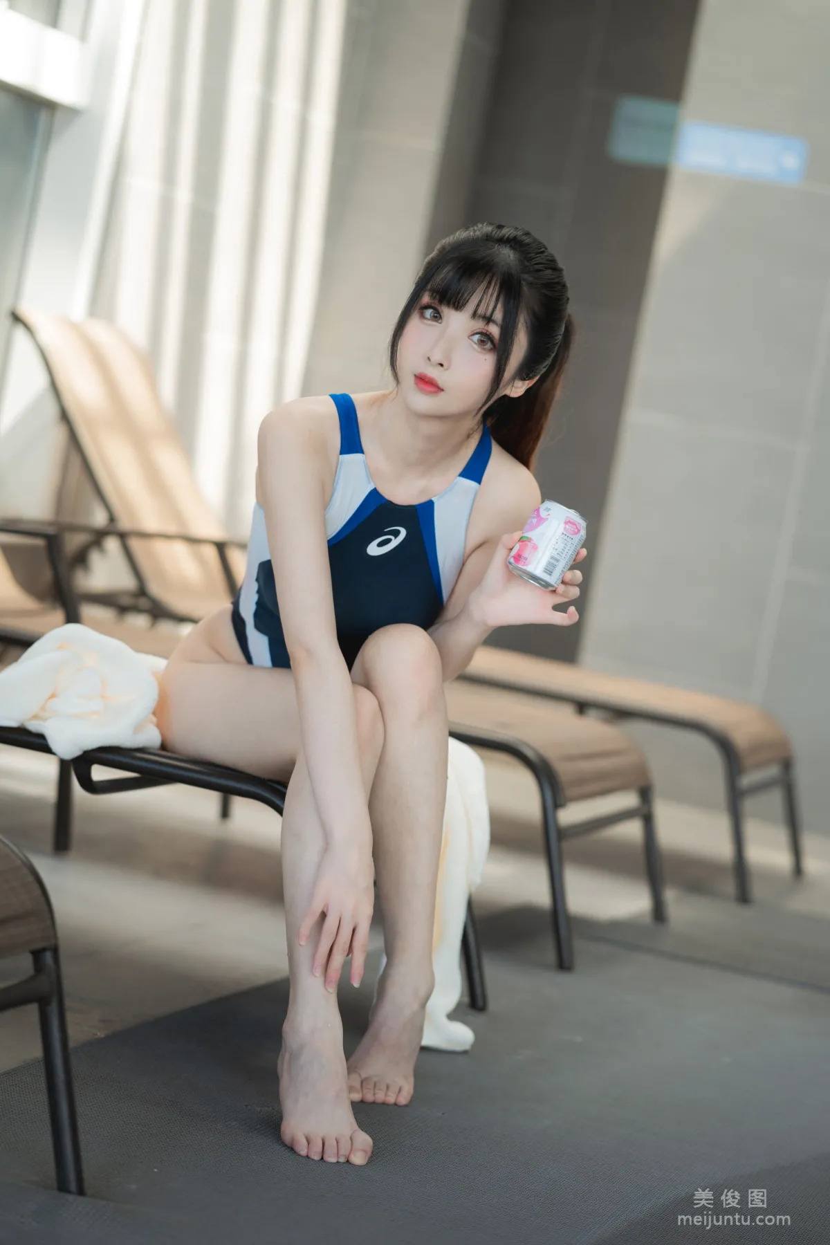 [Cosplay] Liang Liangzi - Special Training Time with the Swimming Club Senior photo 24