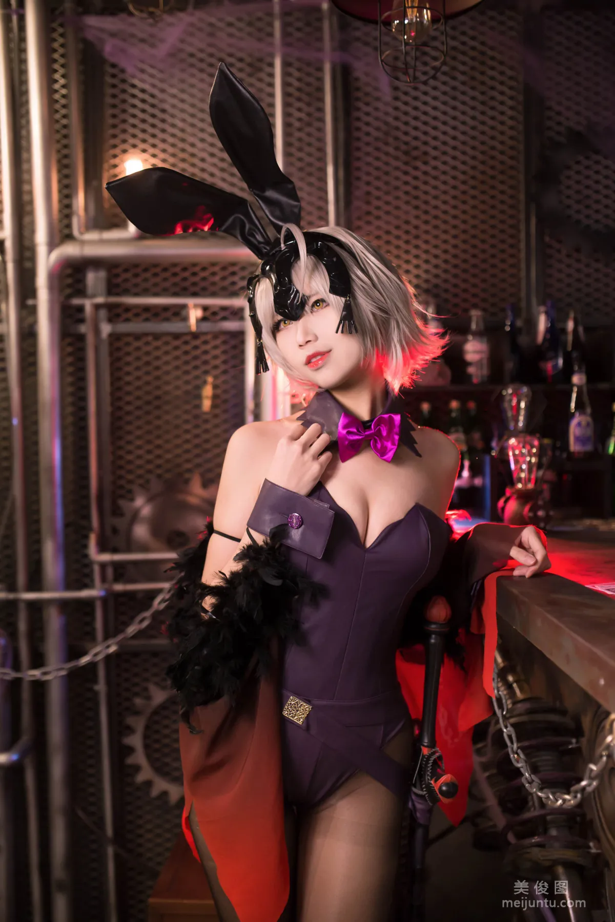 [Cosplay] Coser萱-KaYa - 黑贞 兔女郎11
